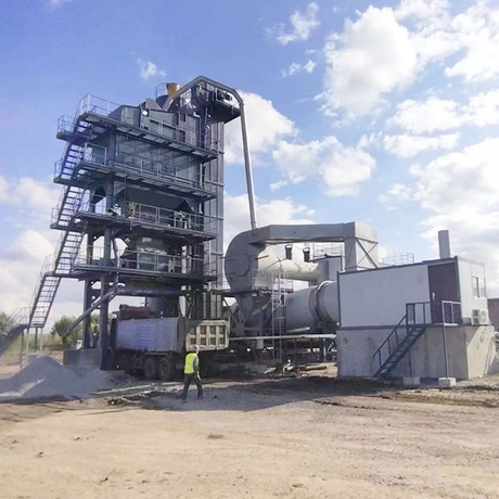 China Manufacturer Custom Made Stationary Asphalt Batch Mix Plant