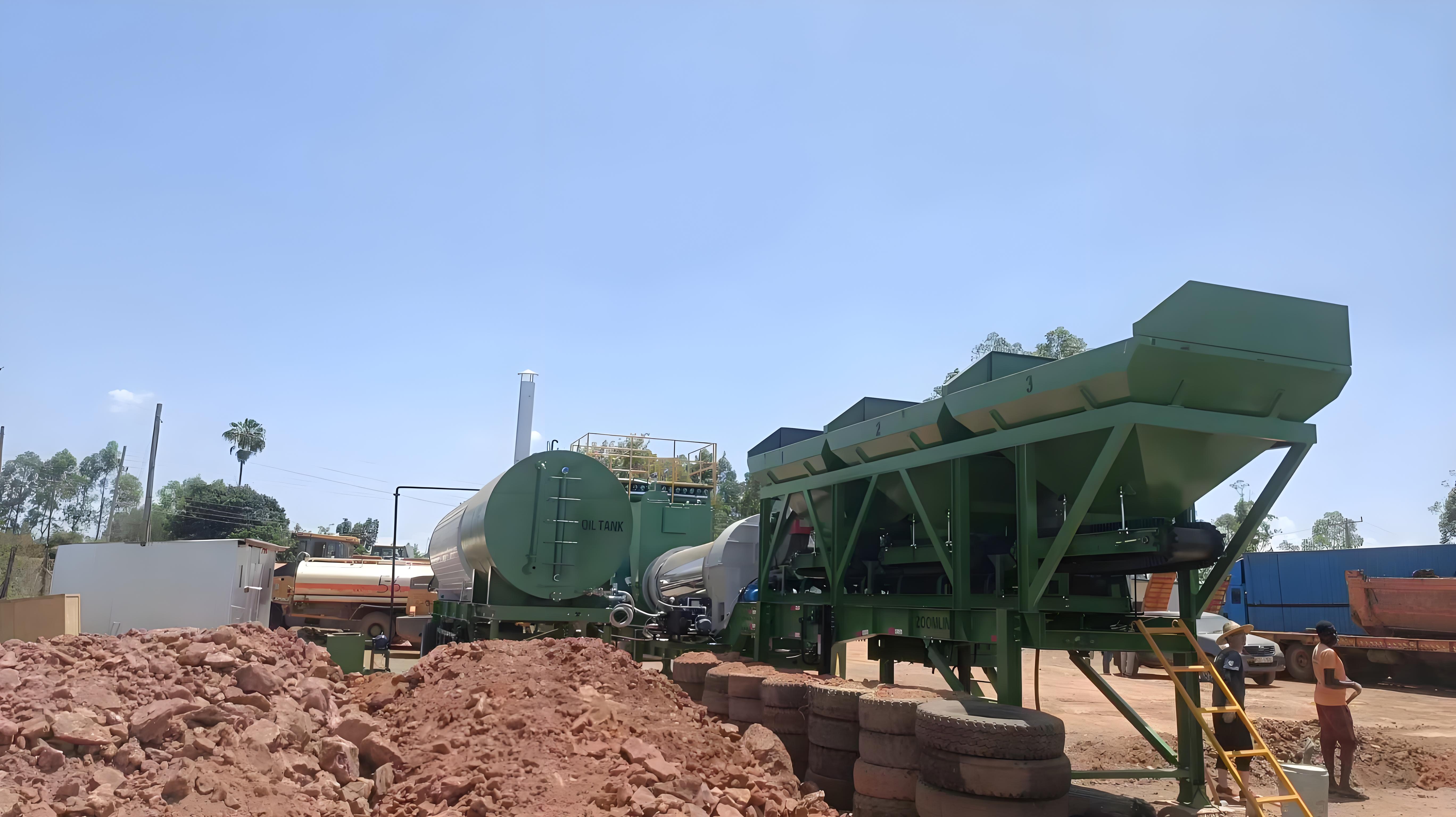 China manufacturers Chen LI custom made portable Asphalt Batching station Mixing plant cheap Price for sale