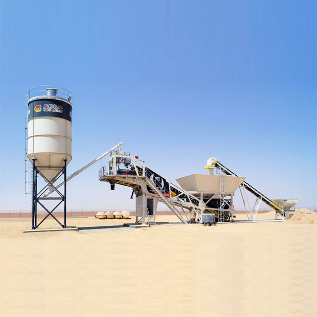 Mobile Concrete Batching Plant