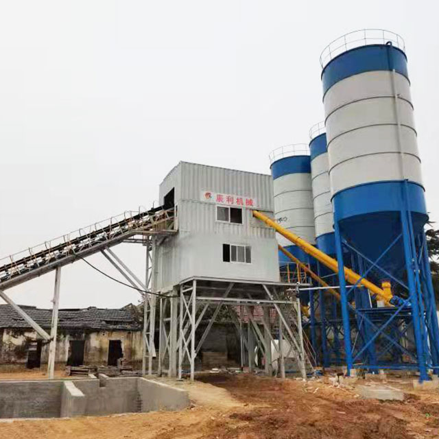 Stationary Concrete Batching Plant