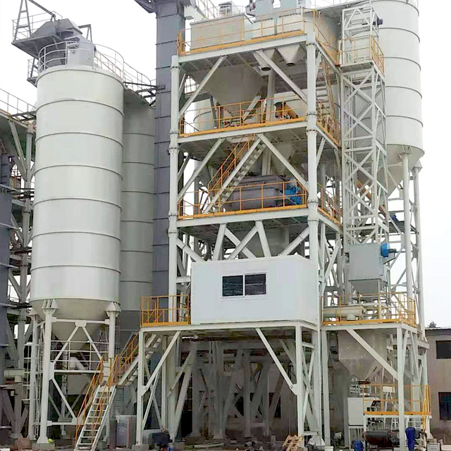Dry Mortar Batch Production Line Mixing Plant