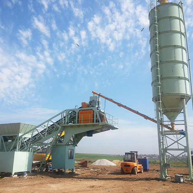 Mobile Concrete Batching Plant