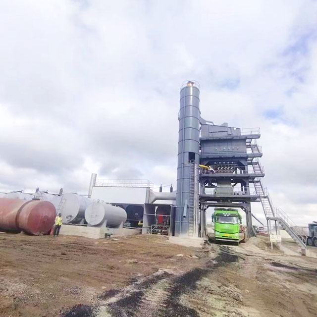 China Manufacturer Custom Made Stationary Asphalt Batch Mix Plant
